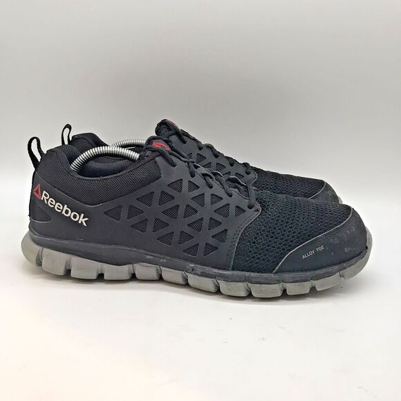 Reebok SubLite Cushion Work Alloy Toe Men's 12W Shoe ASTM F2413-11 MI/75 C-75 EH - Picture 1 of 13